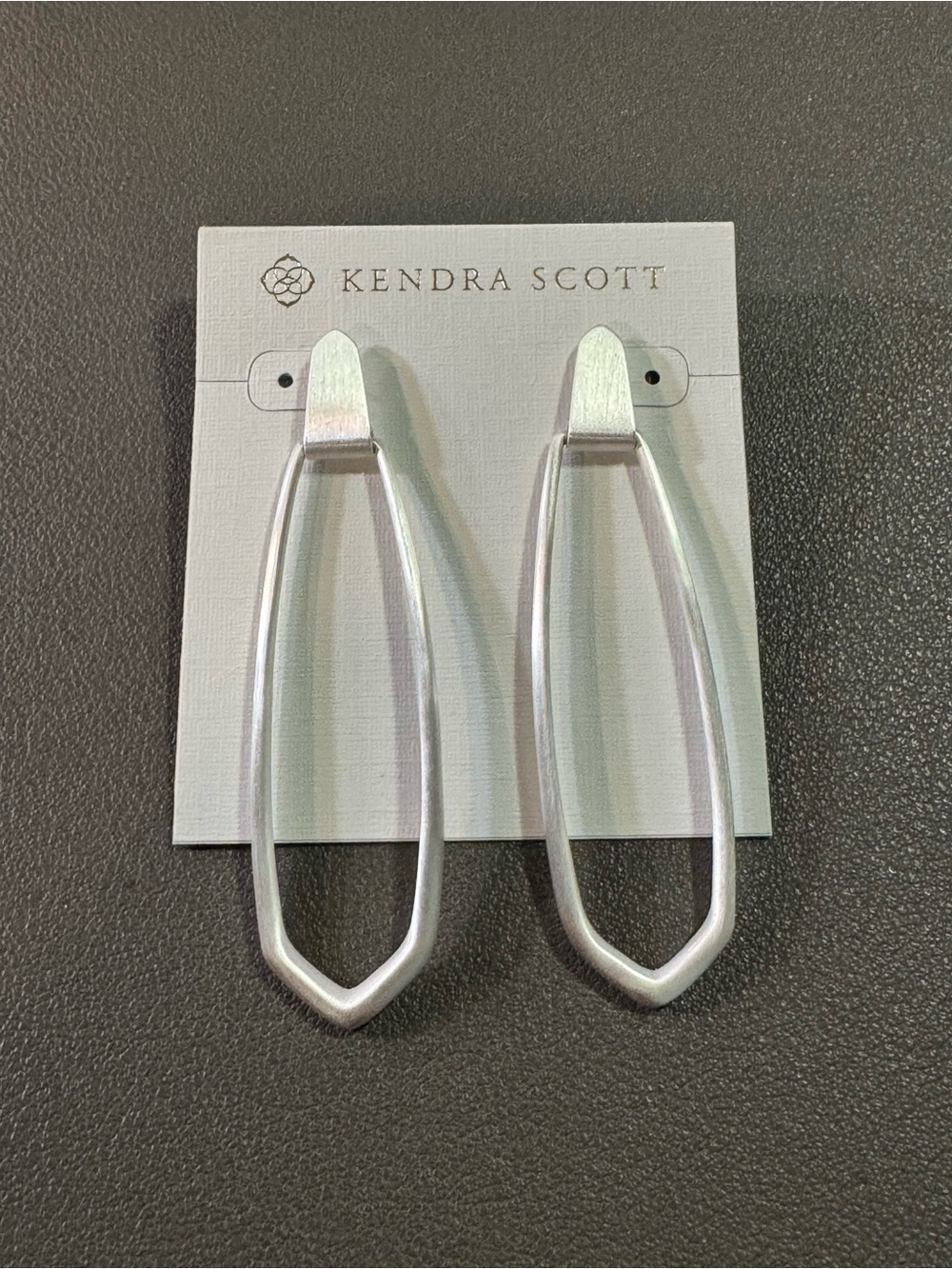 KENDRA SCOTT Patterson Silver Earrings